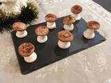 Champignons meringués (décors de bûche)