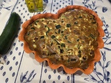 Clafoutis à la courgette et à la feta