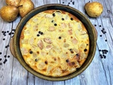 Clafoutis aux poires et pépites de chocolat