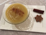 Compote de pommes à la cannelle