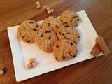 Cookies aux Gavottes, chocolat et noisette