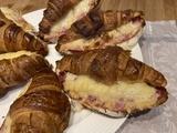 Croissant jambon fromage