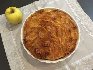 Croustade aux pommes (ou Pastis Gascon)