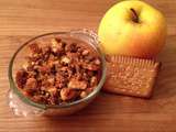 Crumble aux petits Lu de Philippe Conticini