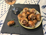 Feuilletés aux chipolatas, fenouil, parmesan et sésame