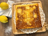 Fondant au citron et à la noix de coco
