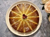 Gâteau à la noix de coco et aux framboises