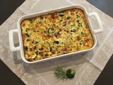 Gratin de courgettes à la brousse