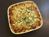 Gratin de courgettes et veau au parmesan