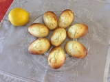 Madeleines au citron de Cyril Lignac