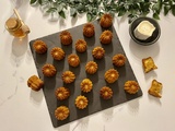 Mini cannelés au chèvre et au miel
