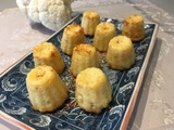 Mini cannelés au chou-fleur et au parmesan