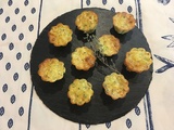 Mini clafoutis aux courgettes, tomates séchées et parmesan