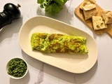 Omelette au pesto de roquette