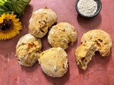 Pain aux poivrons grillés et au thym