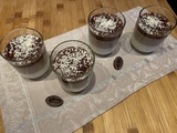 Panna cotta aux trois chocolats