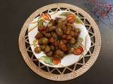 Patates douces et pommes de terre rôties au four