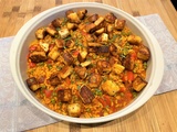 Riz aux légumes façon paella et halloumi