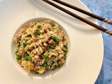 Riz cantonnais au jambon de Cyril Lignac