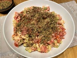 Salade fraîcheur au tahin et au zaatar de Yotam Ottolenghi