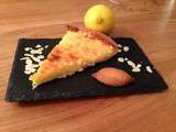 Tarte au citron et aux amandes