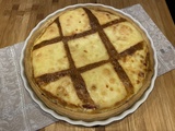 Tarte façon raclette