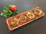 Tarte feuilletée à la tomate et au chèvre