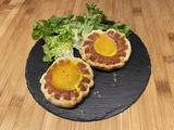 Tarte fleur à la saucisse