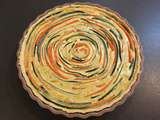 Tarte spirale courgettes et carottes