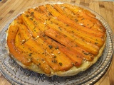 Tarte tatin carotte et chèvre