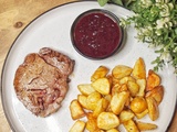 Tournedos, sauce à l’échalote et pommes de terre rôties