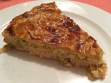 Tourte au saumon et aux poireaux