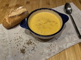 Velouté de panais et carottes