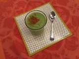 Velouté de petit-pois à la menthe