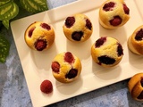 Visitandines aux framboises