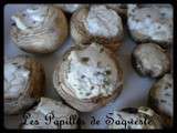 Champignons farcis au boursin cuisine light