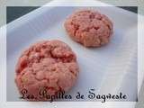 Cookies rouges aux flocons d'avoine