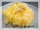 Courge spaghetti au cumin et Comté