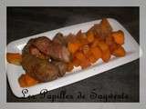 Foie de boeuf aux paptates douces et cumin