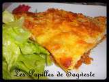 Lasagnes bolognèse pas du tout light