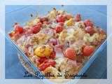 Pudding tomates cerises jambon cancoillotte