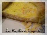 Quiche aux miettes de surimis