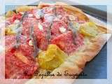 Tarte filo tomates anchois