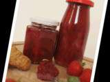 Confiture de fraises et basilic