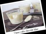 Panna cotta au chocolat blanc (9pp)