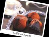 Truffes aux marrons (2pp)