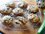 Biscuits à la courgette, chocolat et graines de courge