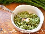 Pesto de fanes de fenouil au parmesan, noix de cajou et citron