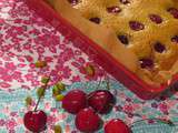 Financier pistache-cerises a partager