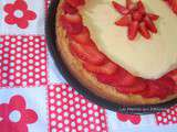 Tarte citron-fraises